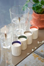 Bougie H&eacute;pha&iuml;stos en c&eacute;ramique - EAU