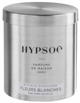 Bougie parfumée, recharge  boîte métal Wooden - Fleurs blanches