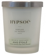 Bougie parfumée, silver cover - Anis étoilé