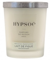 Bougie parfumée, silver cover - Lait de figue