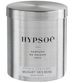 Bougie parfum�e dans sa bo�te m�tal - Muguet des bois