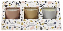Coffret 3 bougies parfumées - Accords