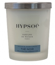 Silver cover scented candle - Thé noir