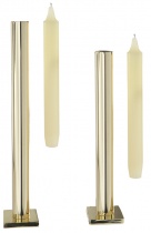 Tall table  Still  candlestick - Shiny Gold