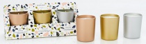 The \ Accords\  gift set, 3 scented candles