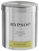 Wooden scented candle, refill in a metal tin - Bosphore