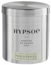 Wooden scented candle, refill in a metal tin - Pain d\'épices